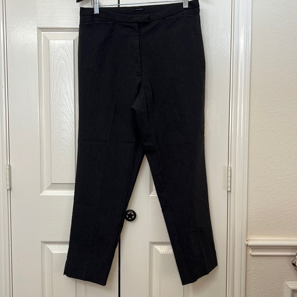 Lane Bryant Venezia Gray Trouser Pants Size 14P - Picture 2 of 10